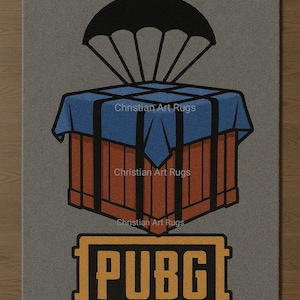 PUBG Thime Rug Akm Airdrop X Suit More Designs Available Living Room Badroom Play Room Hand Tufted Rug