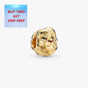 Simba Lion King Pandora Shine Charm, Sterling Silver Pendant