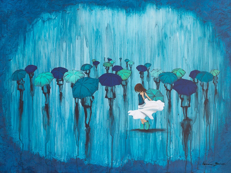 Dance in the Rain Limited Edition Giclée image 1