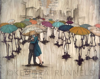 Love In the Rain #2 - Limited Edition Giclée