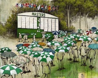 The Main Scoreboard - Limited Edition Giclee