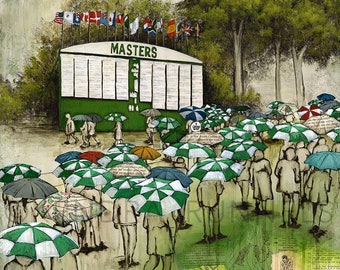 The Main Scoreboard - Limited Edition Giclee
