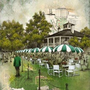 The Clubhouse Terrace - Limited Edition Giclée