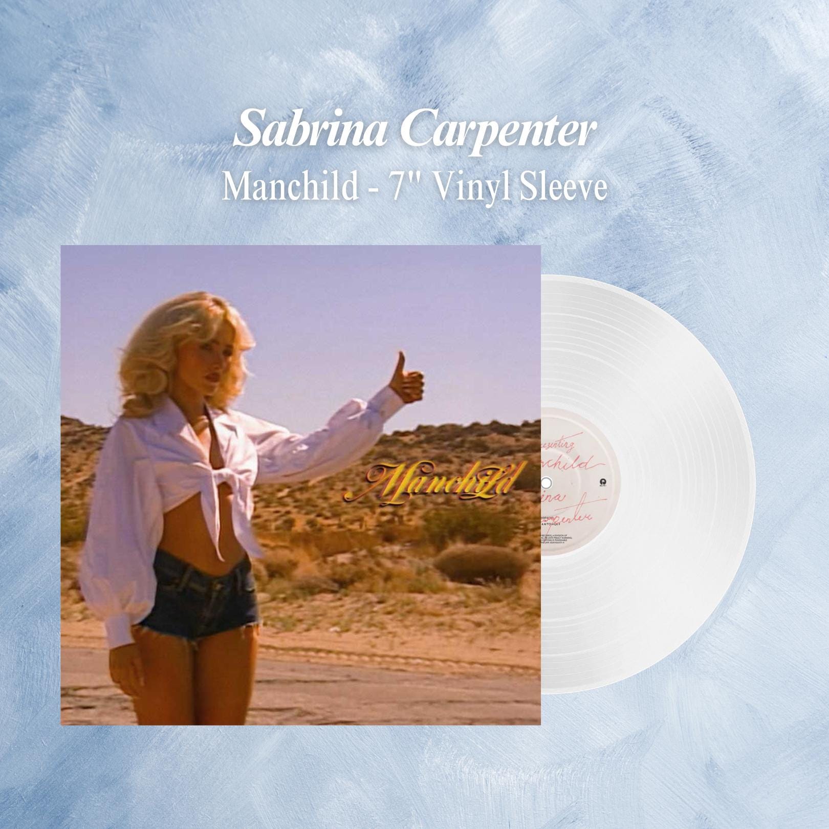 Sabrina Carpenter「Manchild」 7\"レコード Manchild 7in Single - Sabrina Carpenter Official Store