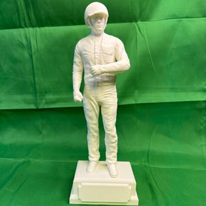 Harness Race Driver Statuette
