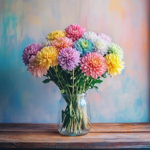 Mixed Colour Chrysanthemum Seeds | 100/200/500 Multicolor Flower Seeds | Rare Perennial Garden Plant |