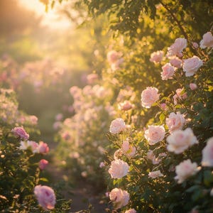 Damaszener Rose Samen | 100/200/500 duftende Non-GMO Rosa Damascena Samen | Heirloom Staude für Rosengarten & Ätherisches Öl | Seltene Rosenpflanze