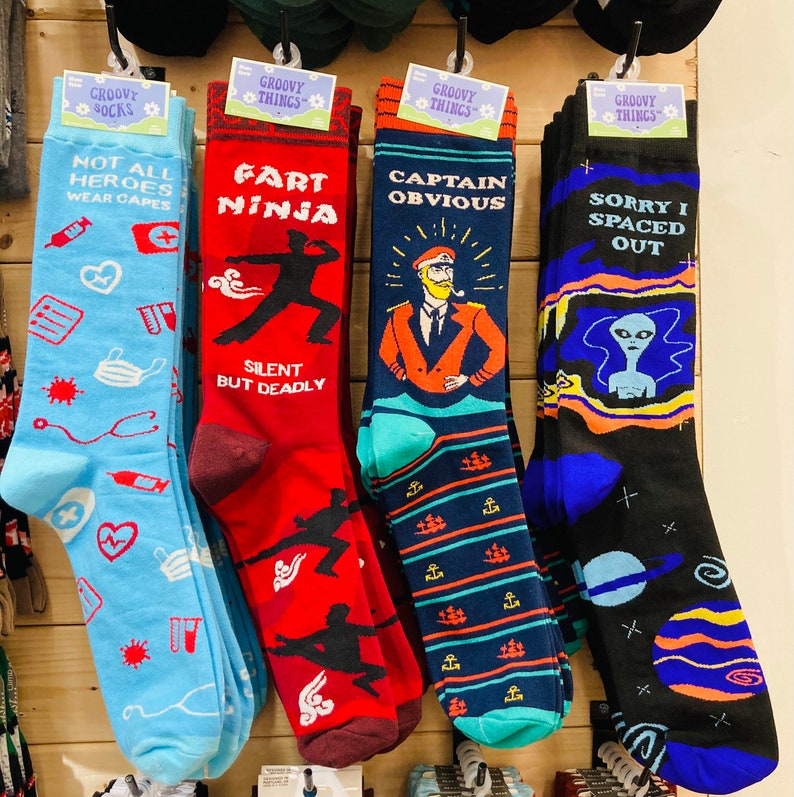 Captain Obvious Men\u2019s Crew Socks