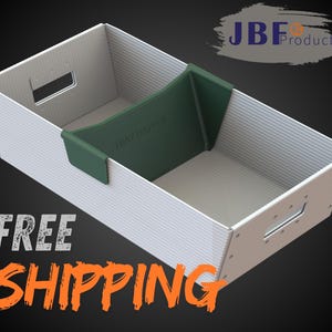 Tray Dapper EMM Mail Tray Letter Organizer for USPS Mail Carriers using EMM Trays for Flats & Election Offices for Ballot Sorting/Organizing