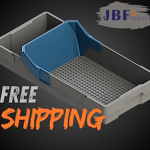 Tray Dapper Waffle Mail Tray Letter Organizer for USPS Mail Carriers POV / LLV that use Hard Waffle Tray for Flats