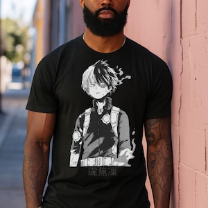 Todoroki Anime T-Shirt: My Hero Academia Graphic Tee