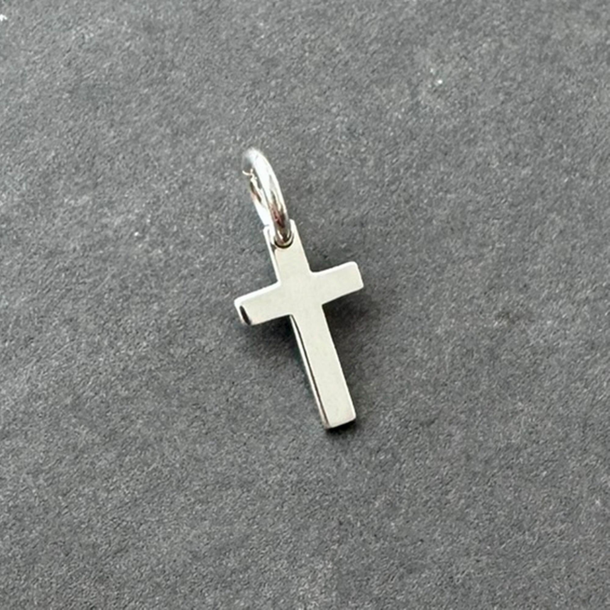 Ciondolo Croce Argento Tibetano ACEROLL Ciondolo Ovale Cattolico In Acciaio Inossidabile Di Medaglia Miracolosa Per Cristiano Santa Maria Croci Per Rosario Fai Da Te - Foto 7