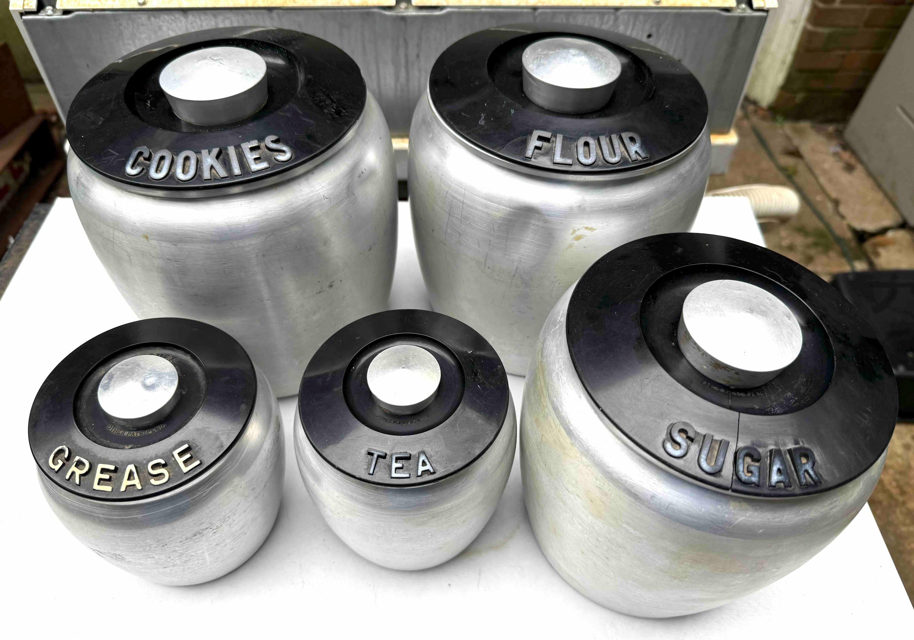 Kromex Cookie Jar - Etsy