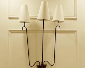 Beautiful Modern 3-Light Brass Wall Sconce – Handcrafted Minimalist Design