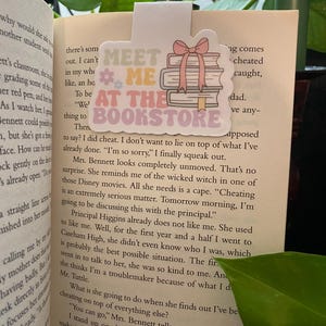 Magnetic Bookmarks | Aesthetic Bookmarks | Cute Bookmarks | Bookish Babe Bookmark | Book Lover | Flower Bookmark | True Crime Bookmark