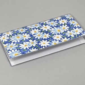 Funda para chequera Daisy Blue