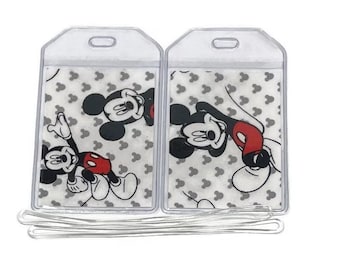 Luggage Tags Set of 2 Mickey Mouse