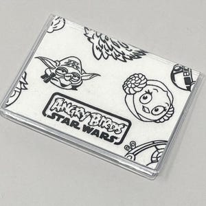 Porta-cartões Mini carteira Angry Birds Star Wars