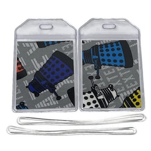 Luggage Tags Set of 2 Dr Who Dalek