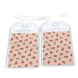 Luggage Tags Set of 2 Cherries