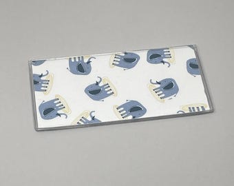 Checkbook Cover Elephants