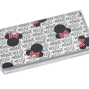 Checkbook Cover Minnie Mouse