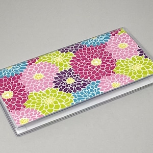Checkbook Cover Mums