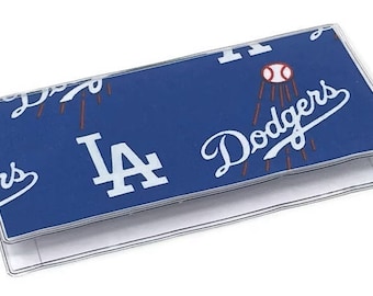 Checkbook Cover Los Angeles Dodgers
