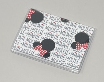 Card Case Mini Wallet Minnie Mouse