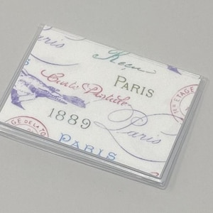 Card Case Mini Wallet Paris in Bloom