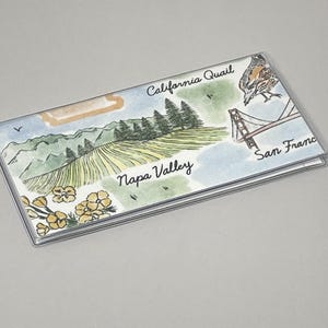 Checkbook Cover California