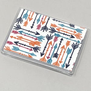 Card Case Mini Wallet Arrow Multicolor