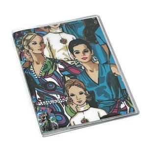 Funda de pasaporte de moda de los años 70