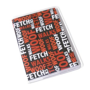 Passport Cover Dog Words