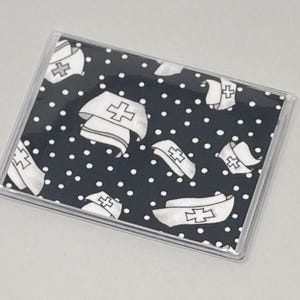 Card Case Mini Wallet Nurse Cap