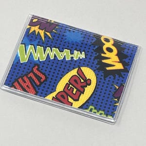 Porte-cartes Mini portefeuille Mots comiques
