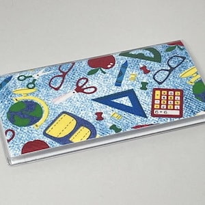 Checkbook Cover School Supplies