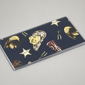 Checkbook Cover Country Western
