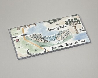 Checkbook Cover Los Angeles California