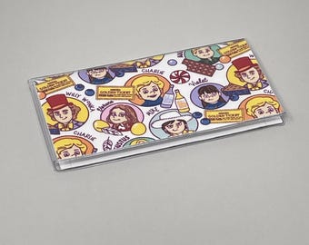 Checkbook Cover Willy Wonka