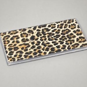 Checkbook Cover Cheetah