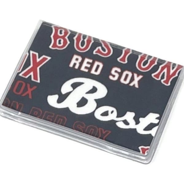 Card Case Mini Wallet Boston Red Sox