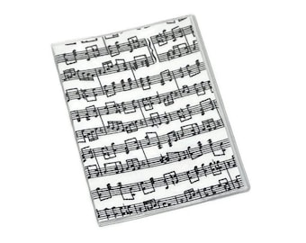 Passport Cover Music Notes