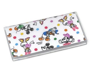 Checkbook Cover Daiso Mickey Mouse & Friends