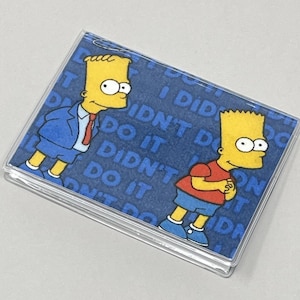 Kartenetui Mini Geldbörse Bart Simpson