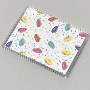 Card Case Mini Wallet Donuts & Sprinkles
