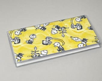 Checkbook Cover Peanuts Charlie Brown