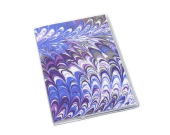 Passhülle Oil Slick lila grau