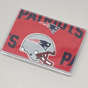 Porta-cartões Mini carteira New England Patriots