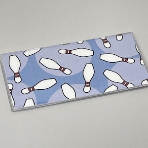 Checkbook Cover Bowling Pins